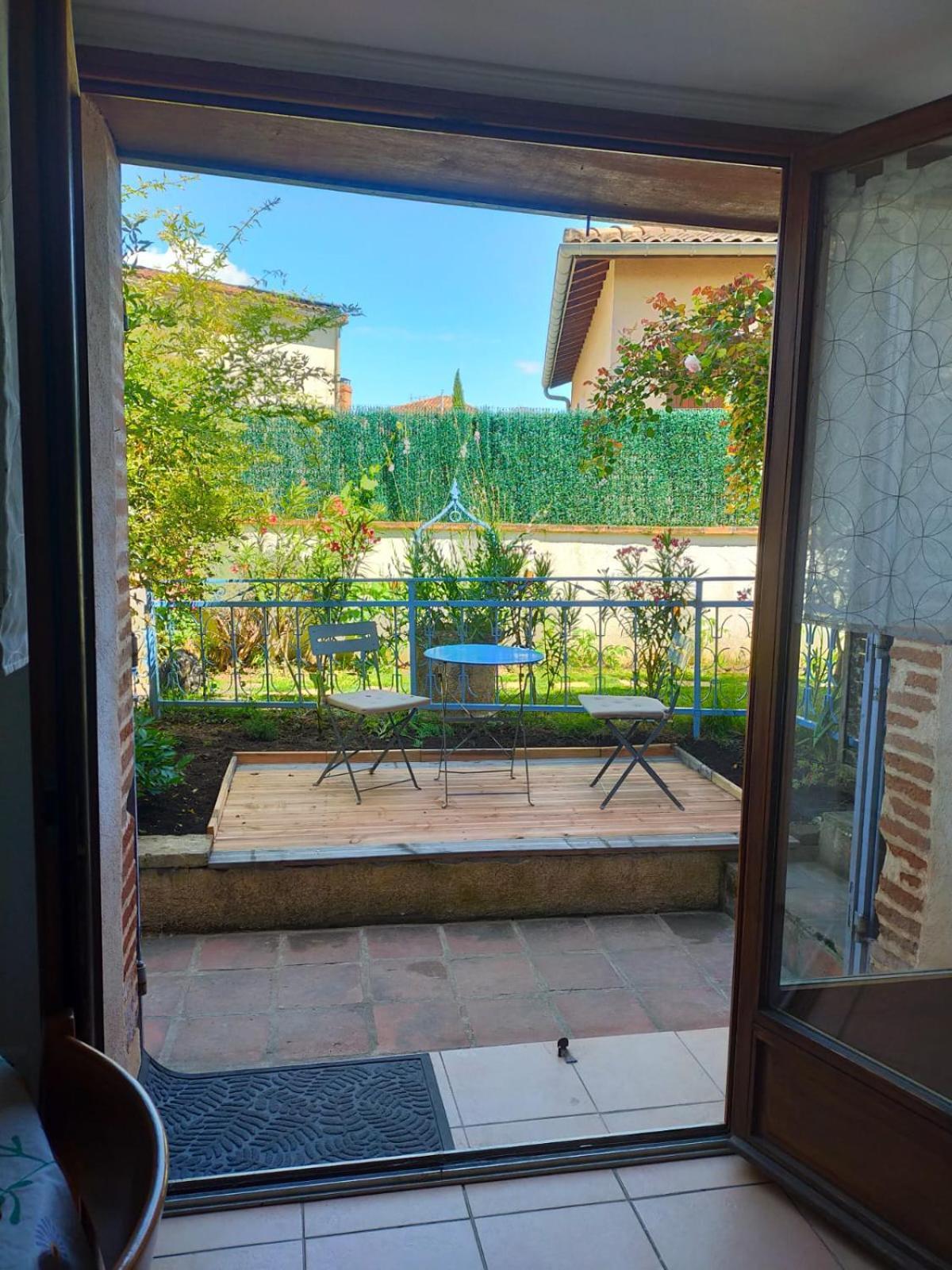 Studio La Roseraie Avec Jardin Privatif Proche Centre Ville Moissac Eksteriør billede